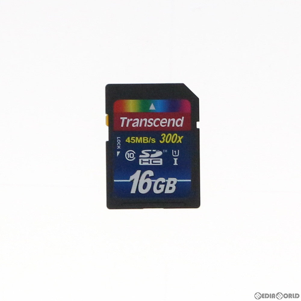 【中古即納】[ACC][3DS] SDHCメモリーカード 16GB Class10 45MB/s 300x Transcend(20110611)