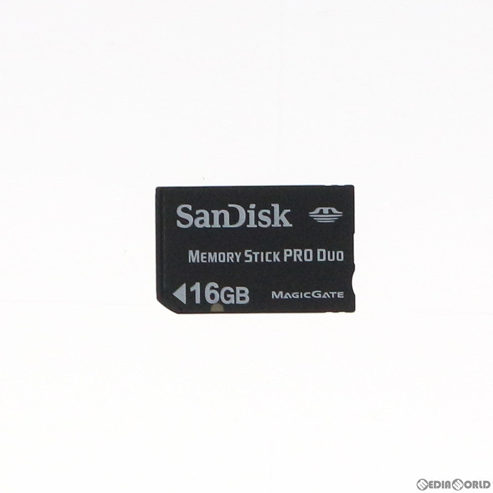 【中古即納】[ACC][PSP] メモリースティック PRO デュオ 16GB(黒) Sandisk(SDMSPD-016G-J95)(20090415)