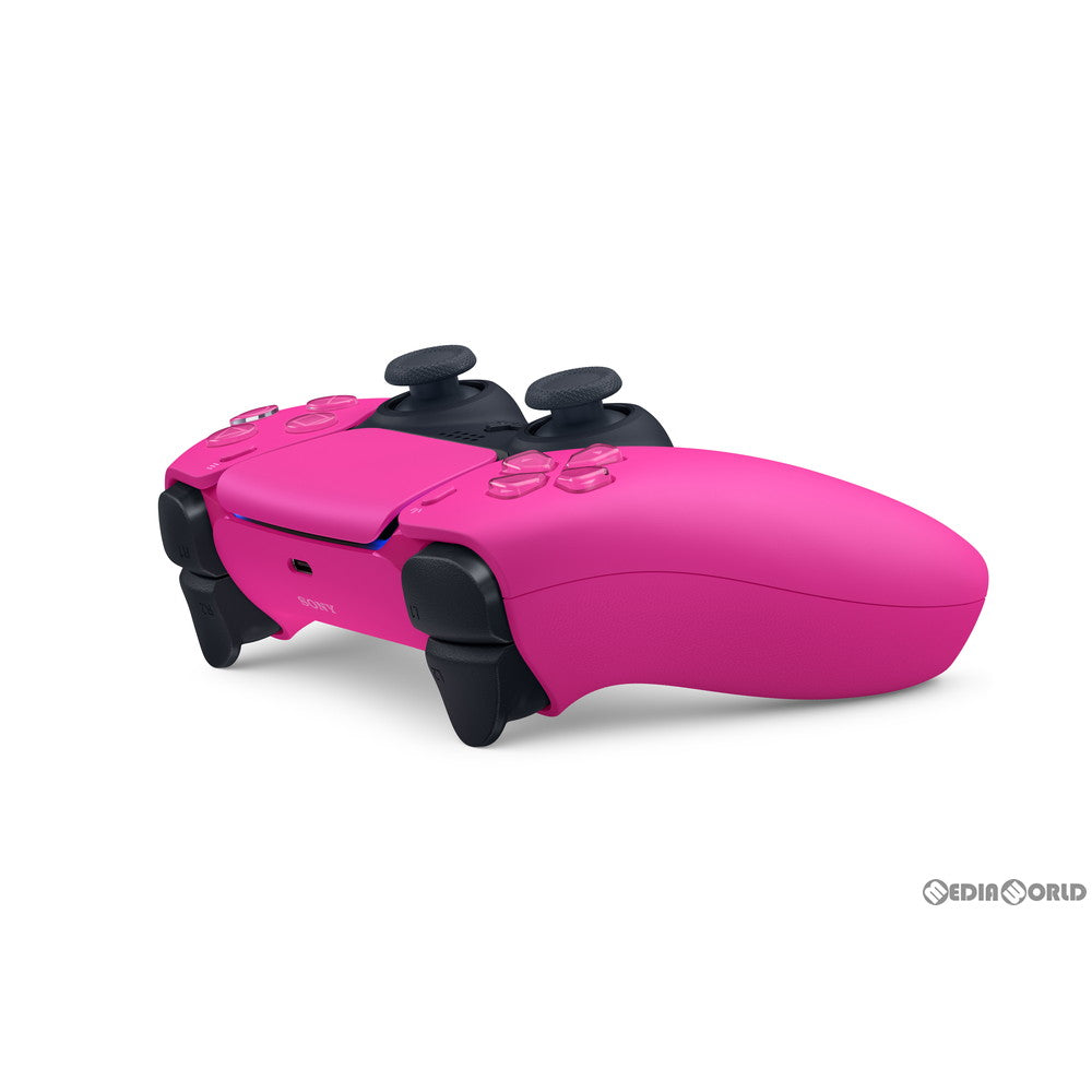 【中古即納】[ACC][PS5] DualSense(デュアルセンス) ワイヤレスコントローラー ノヴァ ピンク SIE(CFI-ZCT1J03)(20220114)