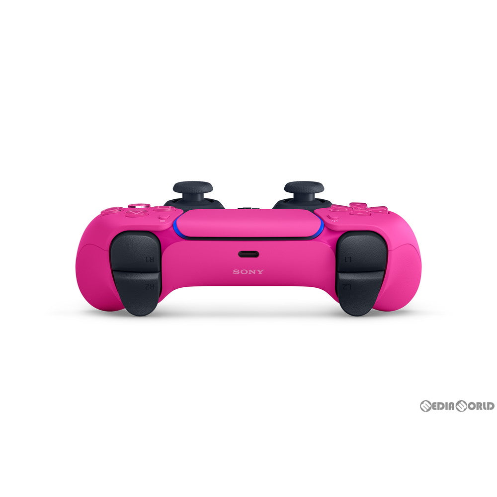 【中古即納】[ACC][PS5] DualSense(デュアルセンス) ワイヤレスコントローラー ノヴァ ピンク SIE(CFI-ZCT1J03)(20220114)