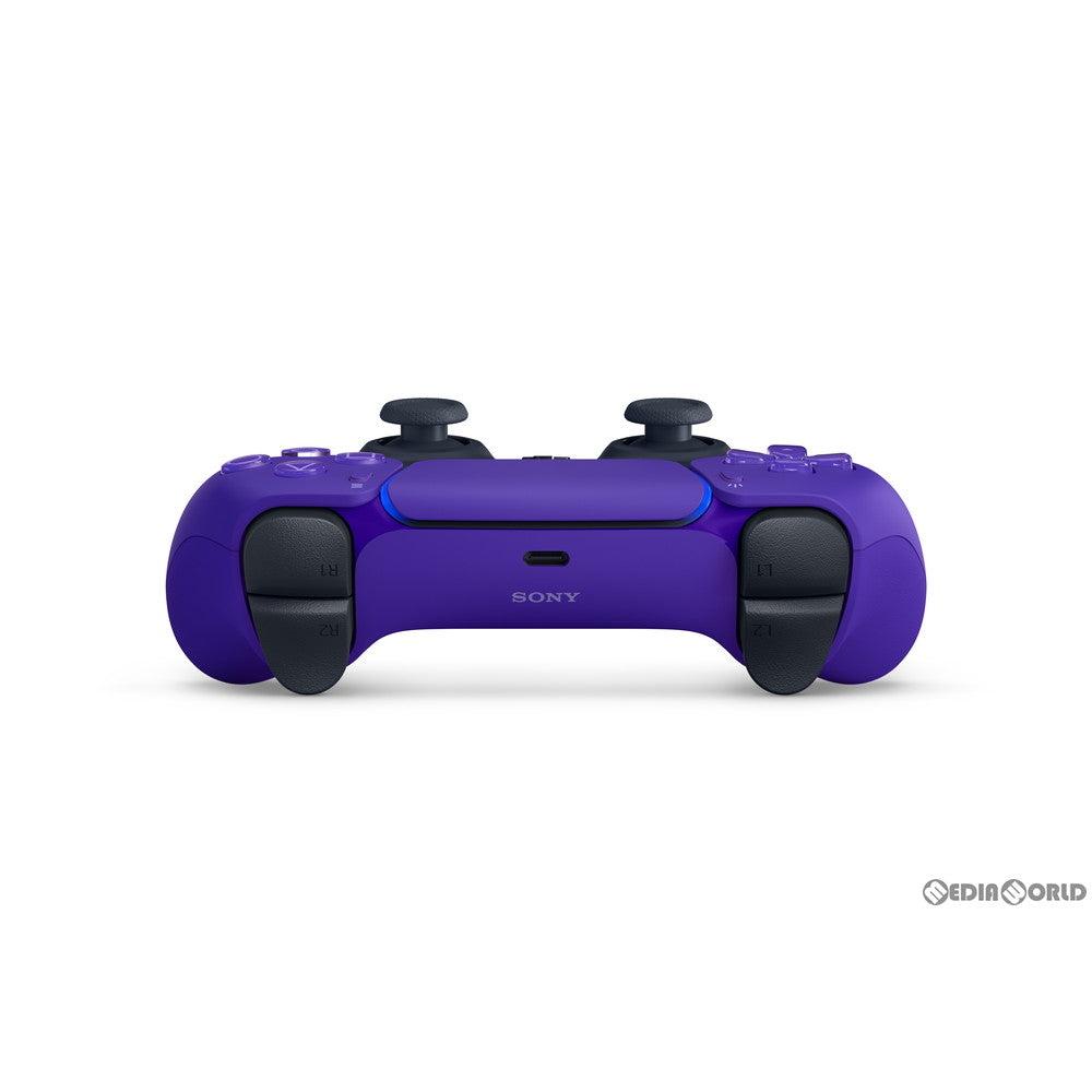 【中古即納】[お得品][表紙説明書なし][ACC][PS5] DualSense(デュアルセンス) ワイヤレスコントローラー ギャラクティック パープル SIE(CFI-ZCT1J04)(20220114)