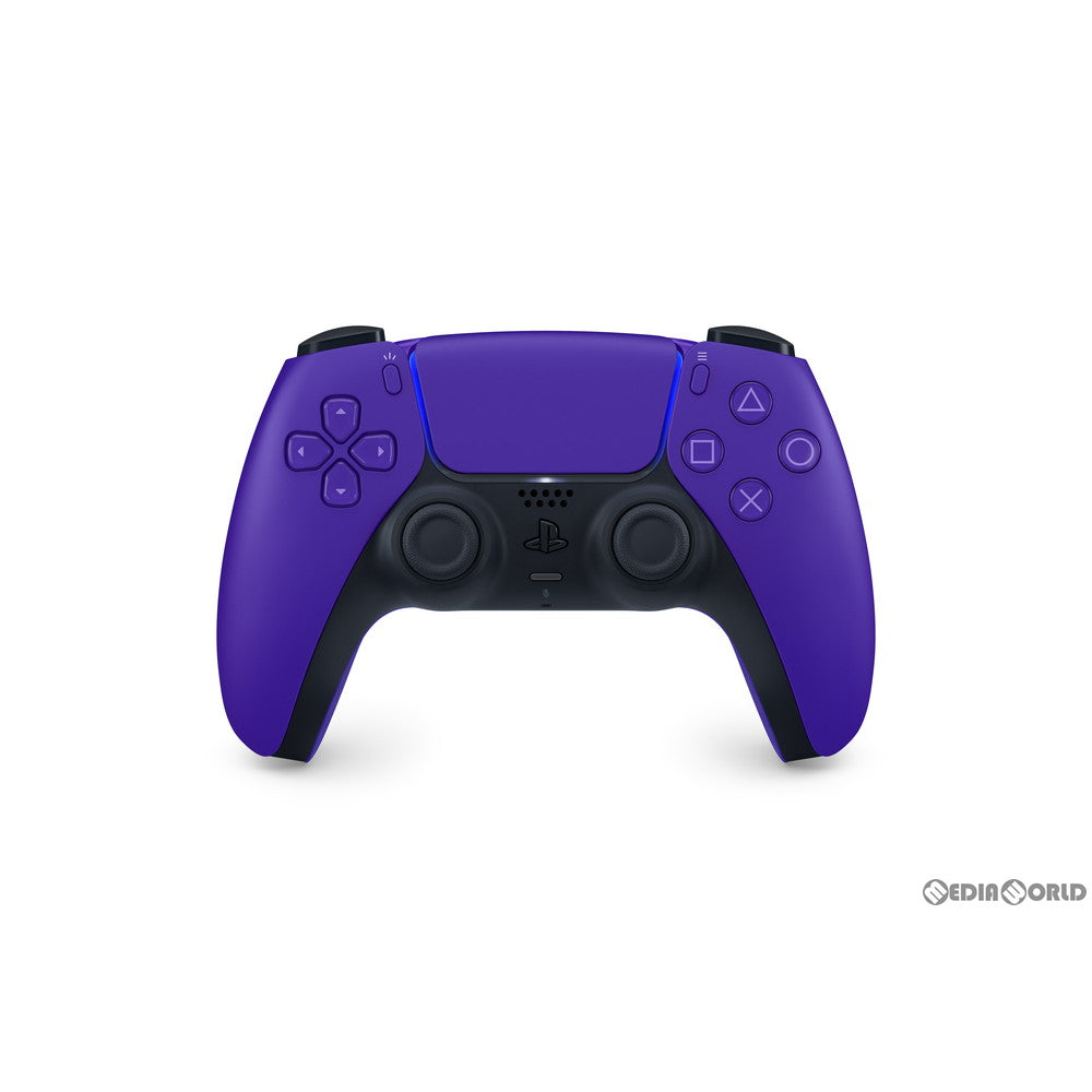 【中古即納】[お得品][表紙説明書なし][ACC][PS5] DualSense(デュアルセンス) ワイヤレスコントローラー ギャラクティック パープル SIE(CFI-ZCT1J04)(20220114)
