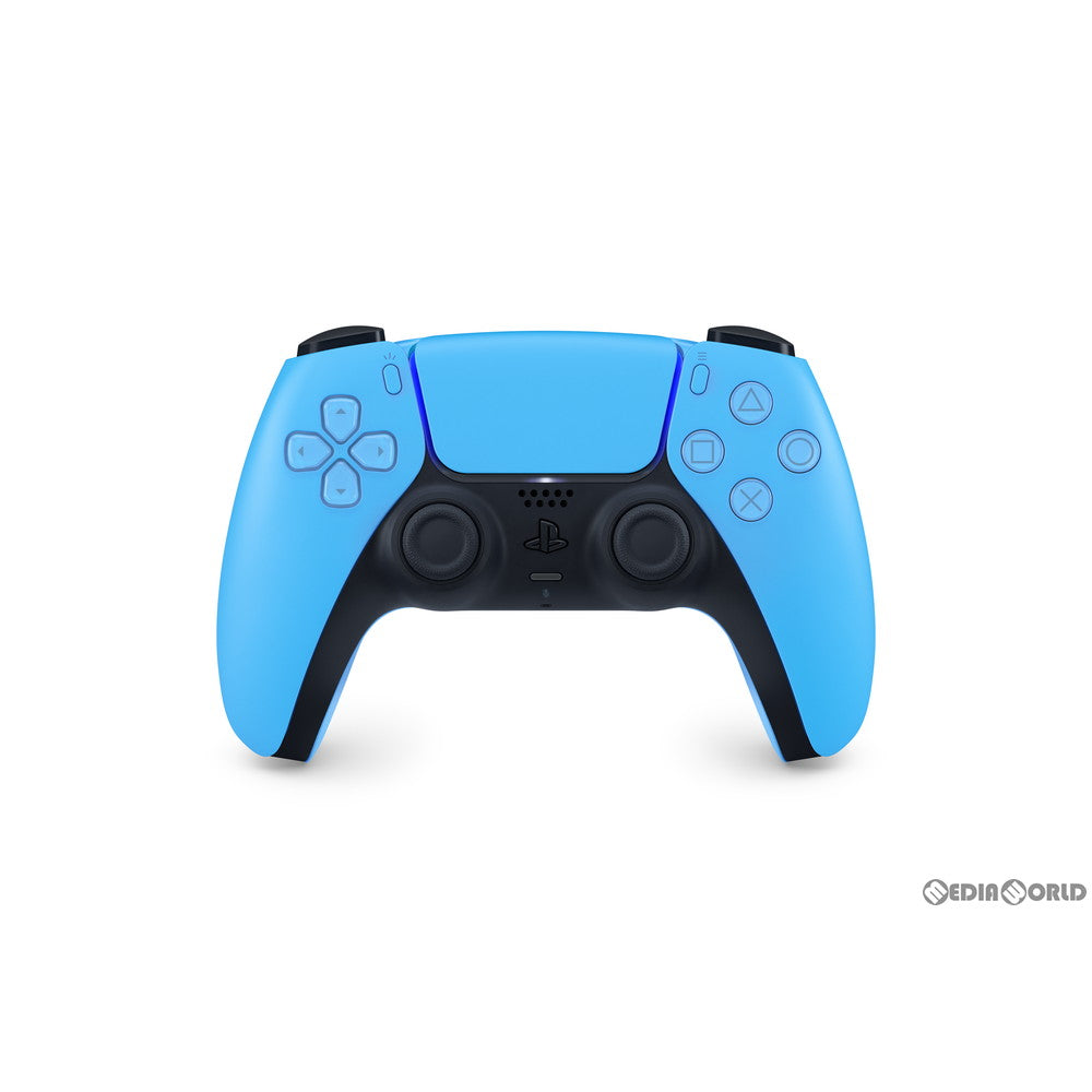 【新品即納】[ACC][PS5] DualSense(デュアルセンス) ワイヤレスコントローラー スターライト ブルー SIE(CFI-ZCT1J05) (20220114)