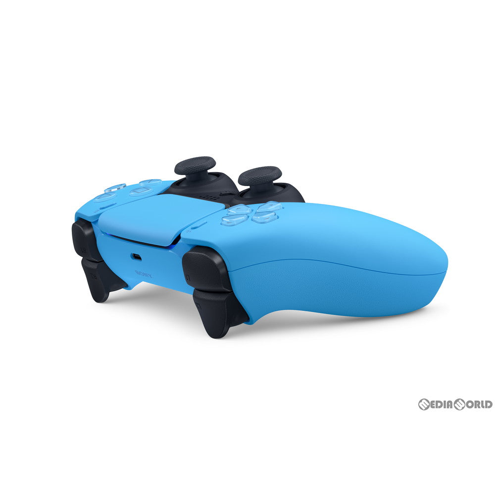 【新品即納】[ACC][PS5] DualSense(デュアルセンス) ワイヤレスコントローラー スターライト ブルー SIE(CFI-ZCT1J05) (20220114)