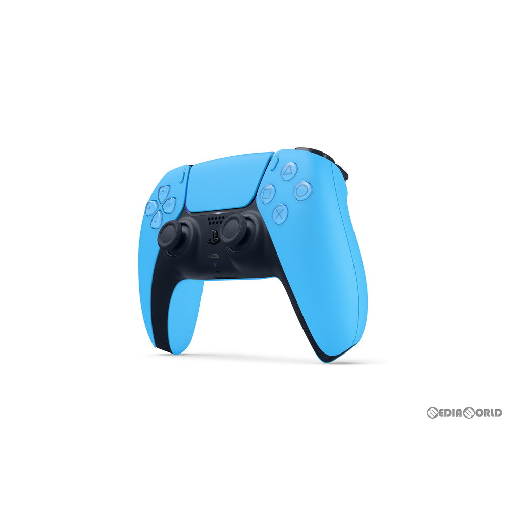 【新品即納】[ACC][PS5] DualSense(デュアルセンス) ワイヤレスコントローラー スターライト ブルー SIE(CFI-ZCT1J05) (20220114)
