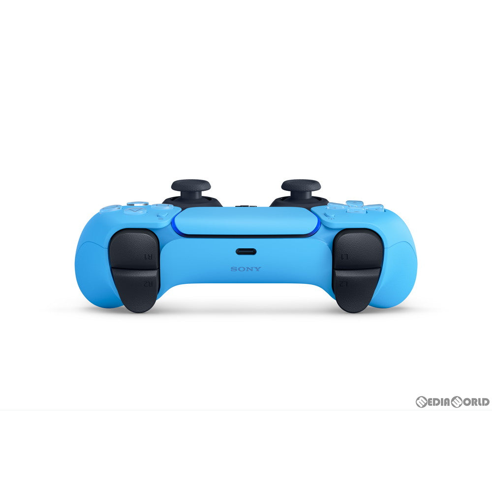 【新品即納】[ACC][PS5] DualSense(デュアルセンス) ワイヤレスコントローラー スターライト ブルー SIE(CFI-ZCT1J05) (20220114)