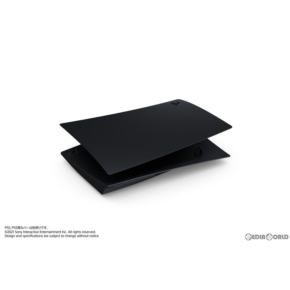 【中古即納】[ACC][PS5] PlayStation 5用カバー ミッドナイト ブラック SIE(CFIJ-16000)(20220127)