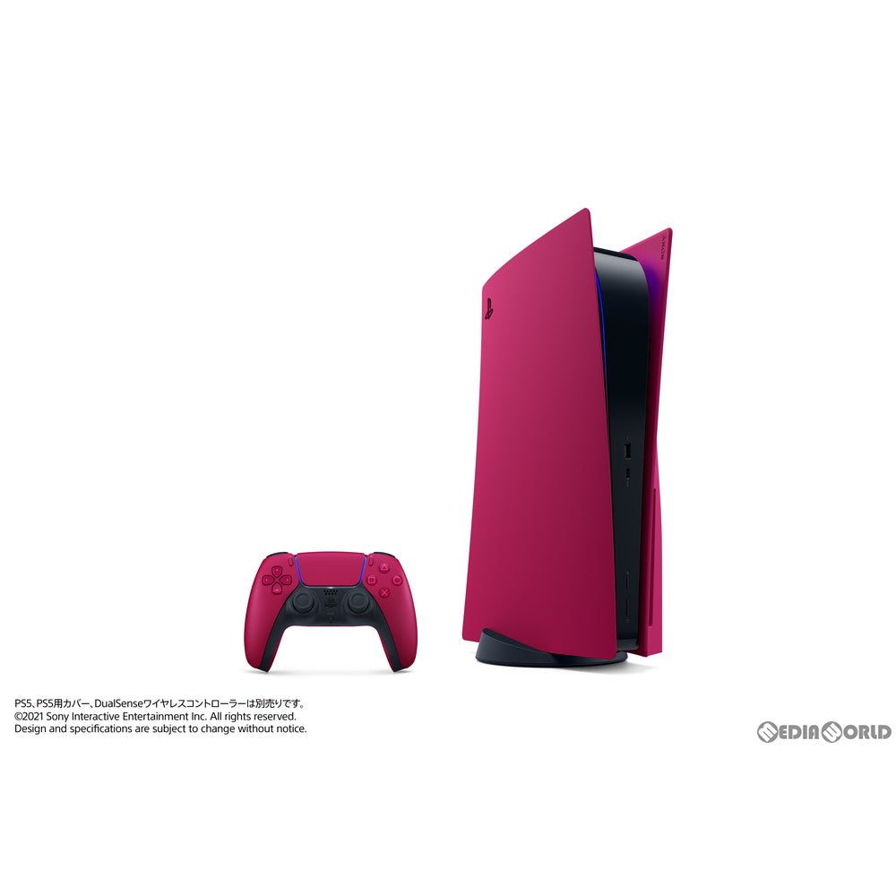 【新品】【お取り寄せ】[ACC][PS5] PlayStation 5用カバー コズミック レッド SIE(CFIJ-16001)(20220127)