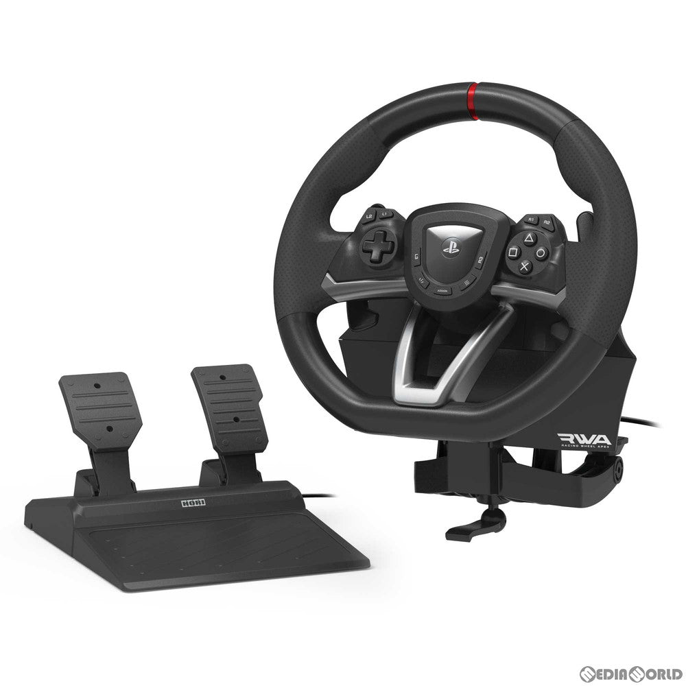 【新品】【お取り寄せ】[ACC][PS5] Racing Wheel Apex(レーシングホイールエイペックス) for PlayStation5/PlayStation4/PC HORI(SPF-004)(20220228)