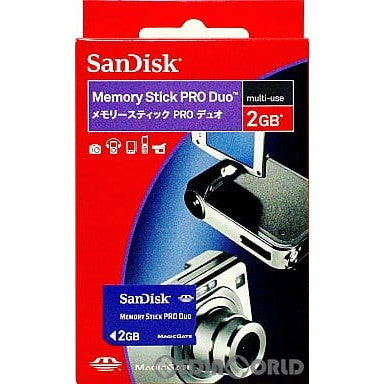 【中古即納】[ACC][PSP] メモリースティック PRO デュオ(MemoryStick PRO Duo) 2GB SanDisk(SDMSPD-2048-J61)(20091030)