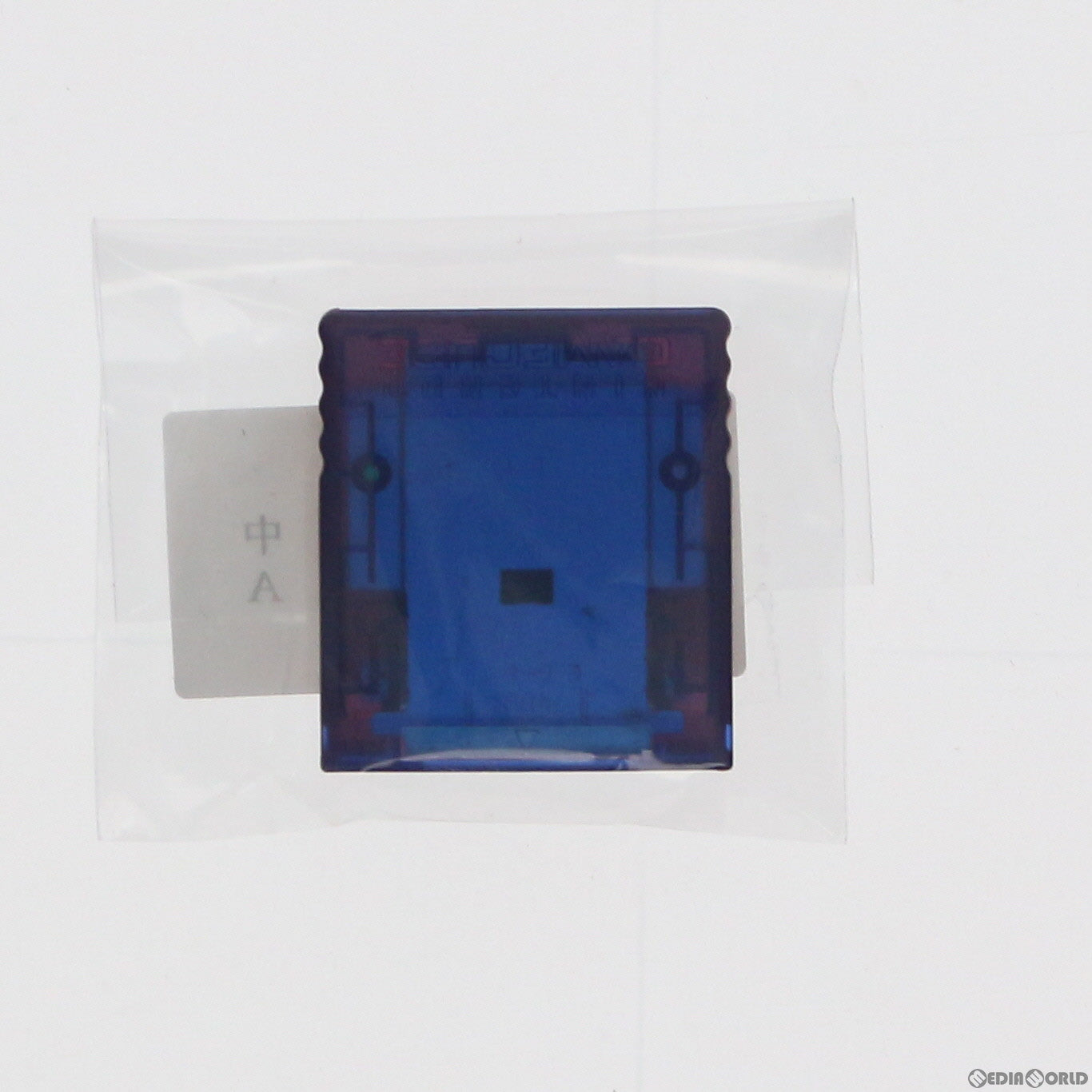 【中古即納】[ACC][GC] ニンテンドー ゲームキューブ メモリーカード59 クリアブルー&レッド単品 任天堂(ポケモンボックス同梱物)(DOL-008)(20030530)