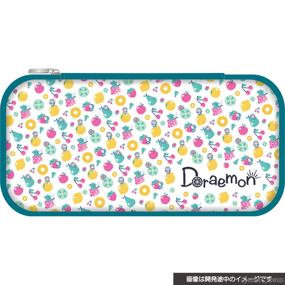 【新品】【お取り寄せ】[ACC][Switch] CYBER・ドラえもん ポーチ(SWITCH/SWITCH 有機EL用)(スイッチ/スイッチ 有機EL用) フルーツ サイバーガジェット(CY-DRNSOP-FT)(20220731)
