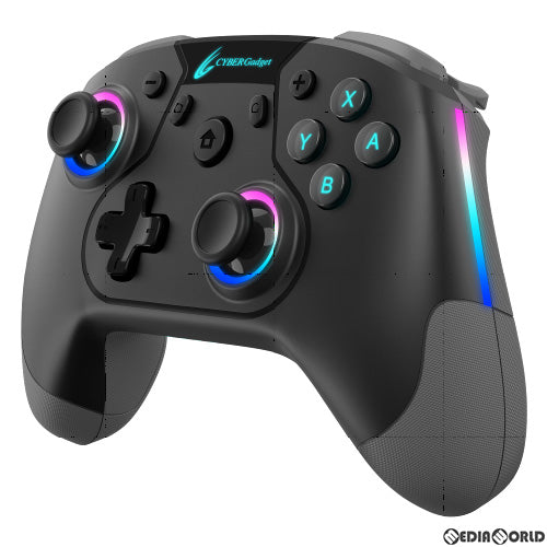 【中古即納】[ACC][Switch] CYBER・ゲーミングコントローラー HG 無線タイプ(SWITCH用)(スイッチ用) ブラック サイバーガジェット(CY-NSOGCWL-BK)(20221010)