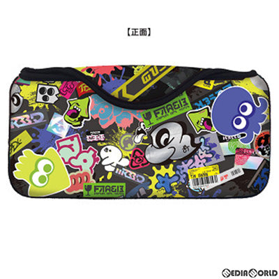 【中古即納】[ACC][Switch] クイックポーチ COLLECTION for Nintendo Switch(ニンテンドースイッチ) (スプラトゥーン3)Type-A 任天堂ライセンス商品 キーズファクトリー(CQP-014-1)(20220909)