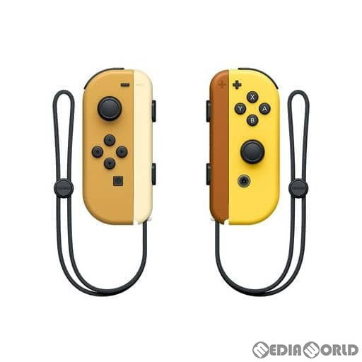 【中古即納】[ACC][Switch] Joy-Con (L)/(R)「ポケットモンスター Let's Go! ピカチュウ・Let's Go! イーブイ」 任天堂(HAC-8-JAMAC)(20181116)