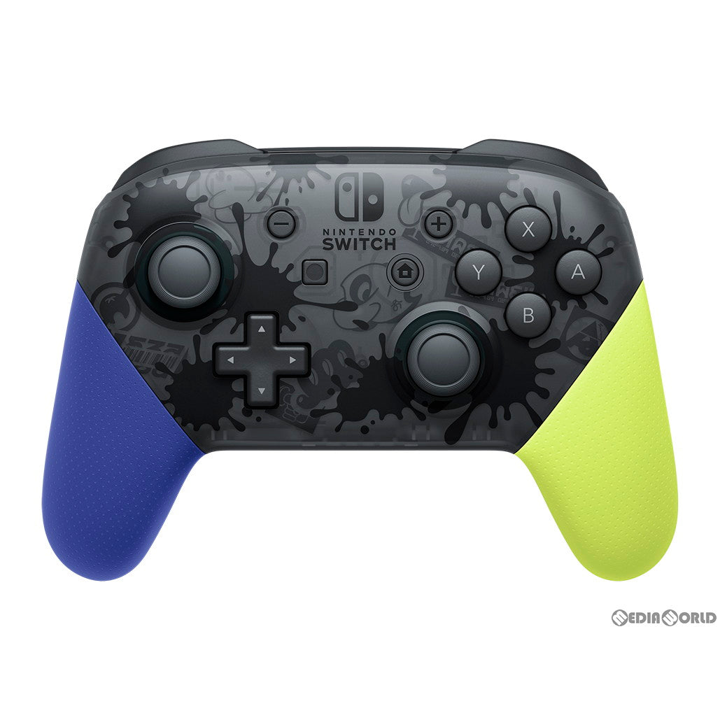 【新品】【お取り寄せ】[ACC][Switch] Nintendo Switch Proコントローラー(ニンテンドースイッチ プロコントローラー) スプラトゥーン3エディション 任天堂(HAC-A-FSSKT) (20220826)
