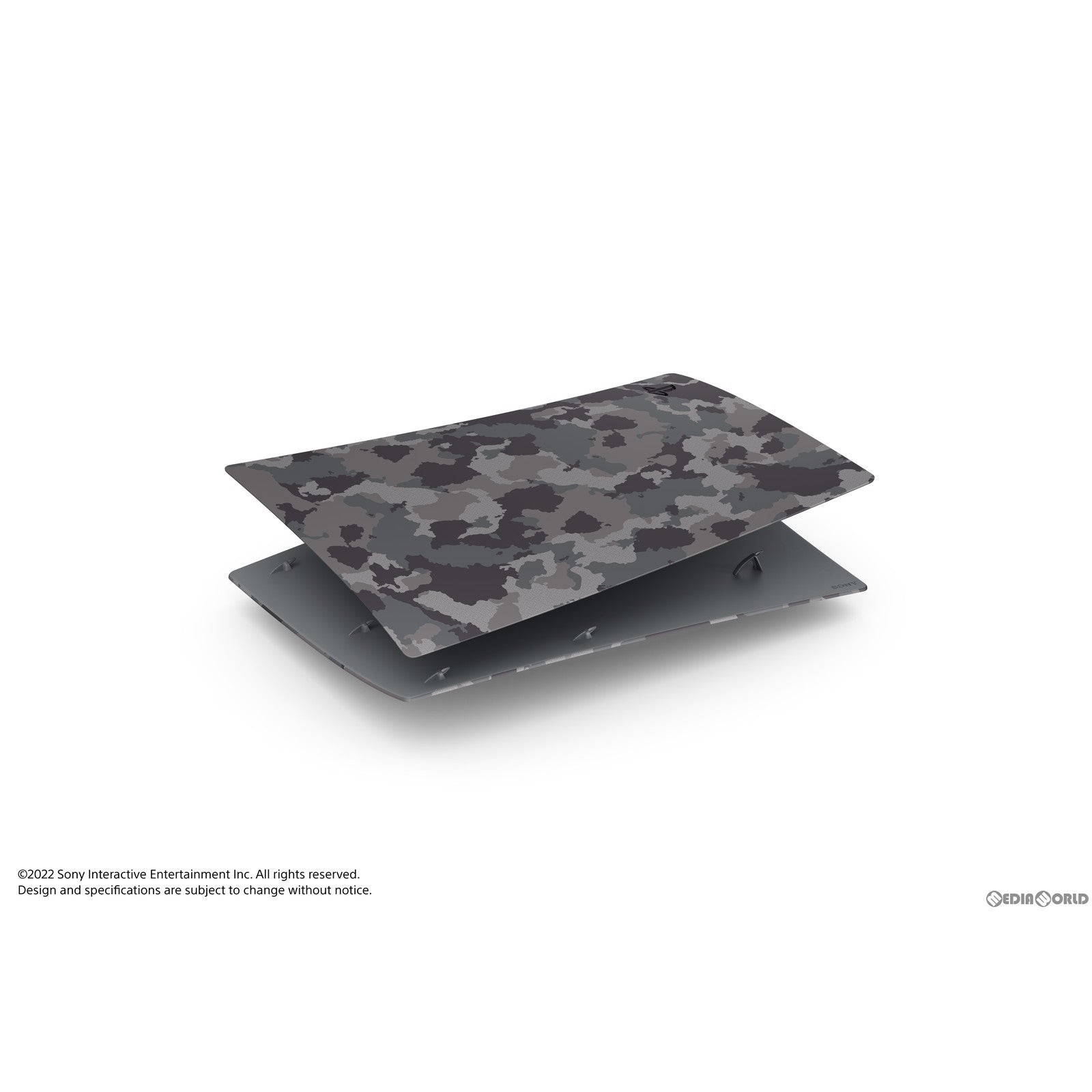 【中古即納】[ACC][PS5] PlayStation&reg;5(プレイステーション5) デジタル・エディション用カバー グレー カモフラージュ SIE(CFIJ-16011)(20221014)