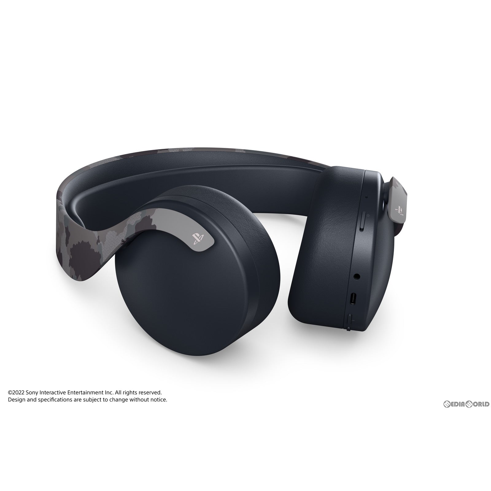 【中古即納】[ACC][PS5] PULSE 3D(パルス 3D) ワイヤレスヘッドセット グレー カモフラージュ SIE(CFI-ZWH1J06)(20221208)
