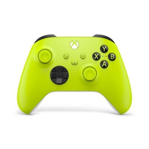 【中古即納】[お得品][表紙説明書なし][ACC][XboxX/S] Xbox ワイヤレス コントローラー(エレクトリック ボルト) 日本マイクロソフト(QAU-00025)(20210511)
