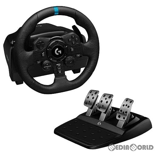 【中古即納】[ACC][PS4] G923 Racing Wheel & Pedal(G923 レーシングホイール&ペダル) Logicool(ロジクール)(G923)(20200917)