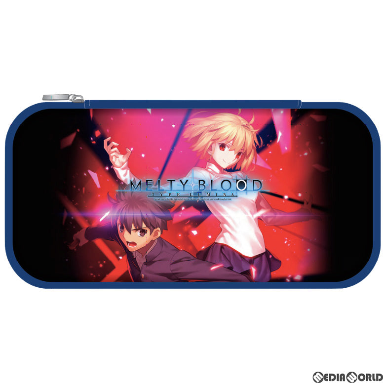 【新品】【お取り寄せ】[ACC][Switch] メルティブラッド(MELTY BLOOD) セミハードケース(SWITCH/SWITCH 有機EL用) アルクェイド・ブリュンスタッド & 遠野志貴 サイバーガジェット(T2-SWOSHC-AT)(20221210)