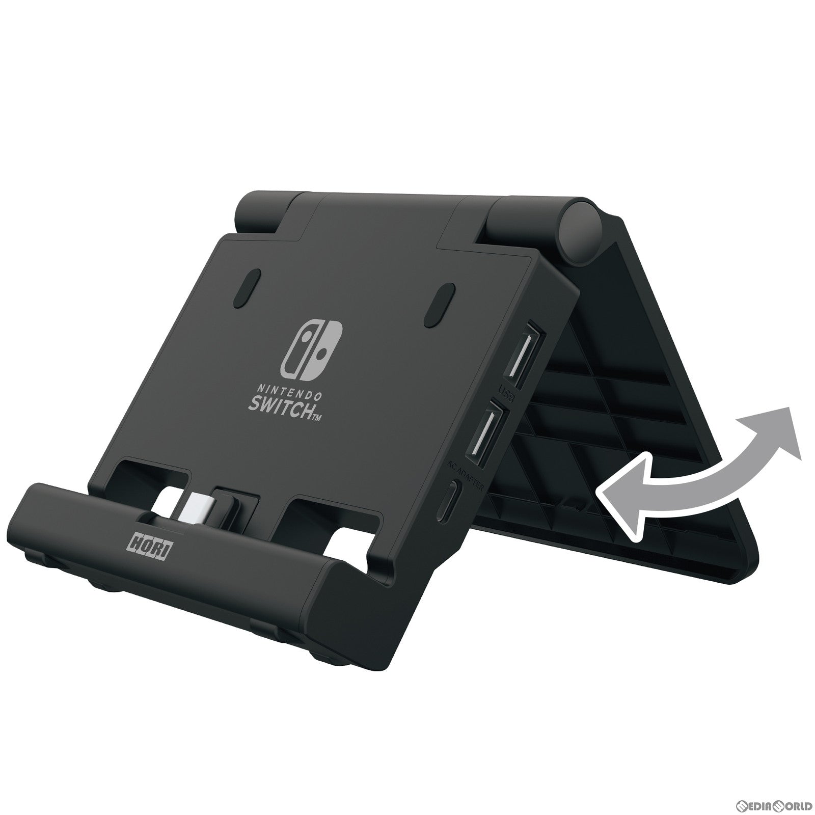【中古即納】[お得品][表紙説明書なし][ACC][Switch] テーブルモード専用 ポータブルUSBハブスタンド 4ポート for Nintendo Switch&trade;(ニンテンドースイッチ) 任天堂ライセンス商品 HORI(NSW-820)(20221031)