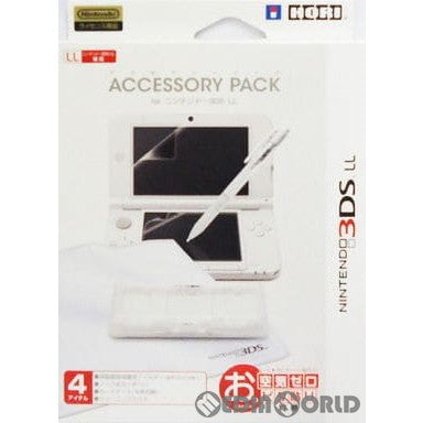 【中古即納】[お得品][表紙説明書なし][ACC][3DS] アクセサリーパック for ニンテンドー3DS LL 任天堂ライセンス商品 HORI(3DS-331)(20121208)