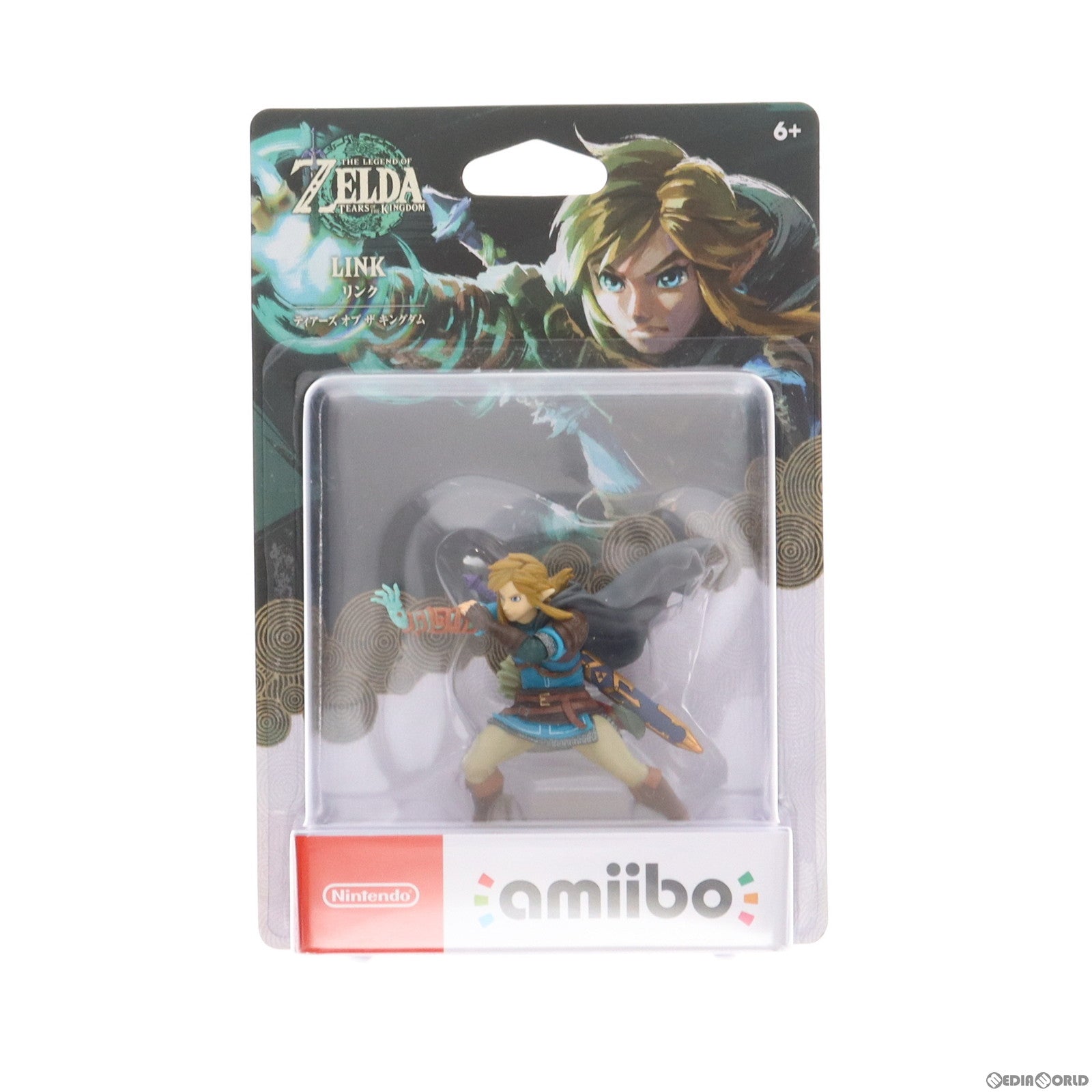 【中古即納】[お得品][表紙説明書なし][ACC][Switch] amiibo(アミーボ) リンク【ティアーズ オブ ザ キングダム】(ゼルダの伝説シリーズ) 任天堂(NVL-C-AKAX)(20230512)