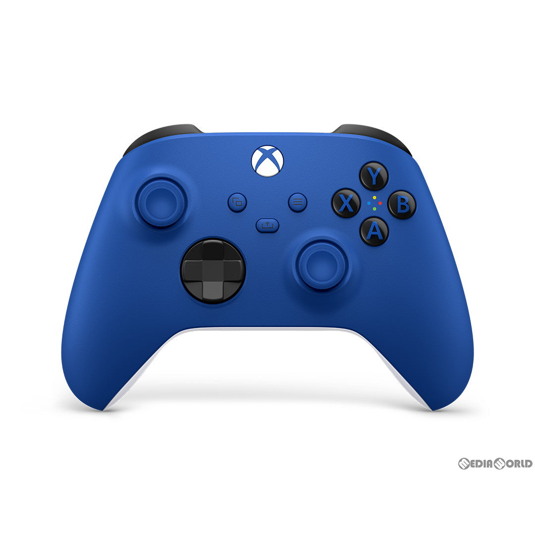 【新品即納】[ACC][XboxX/S] Xbox ワイヤレスコントローラー(ショックブルー) 日本マイクロソフト(QAU-00006)(20230331)