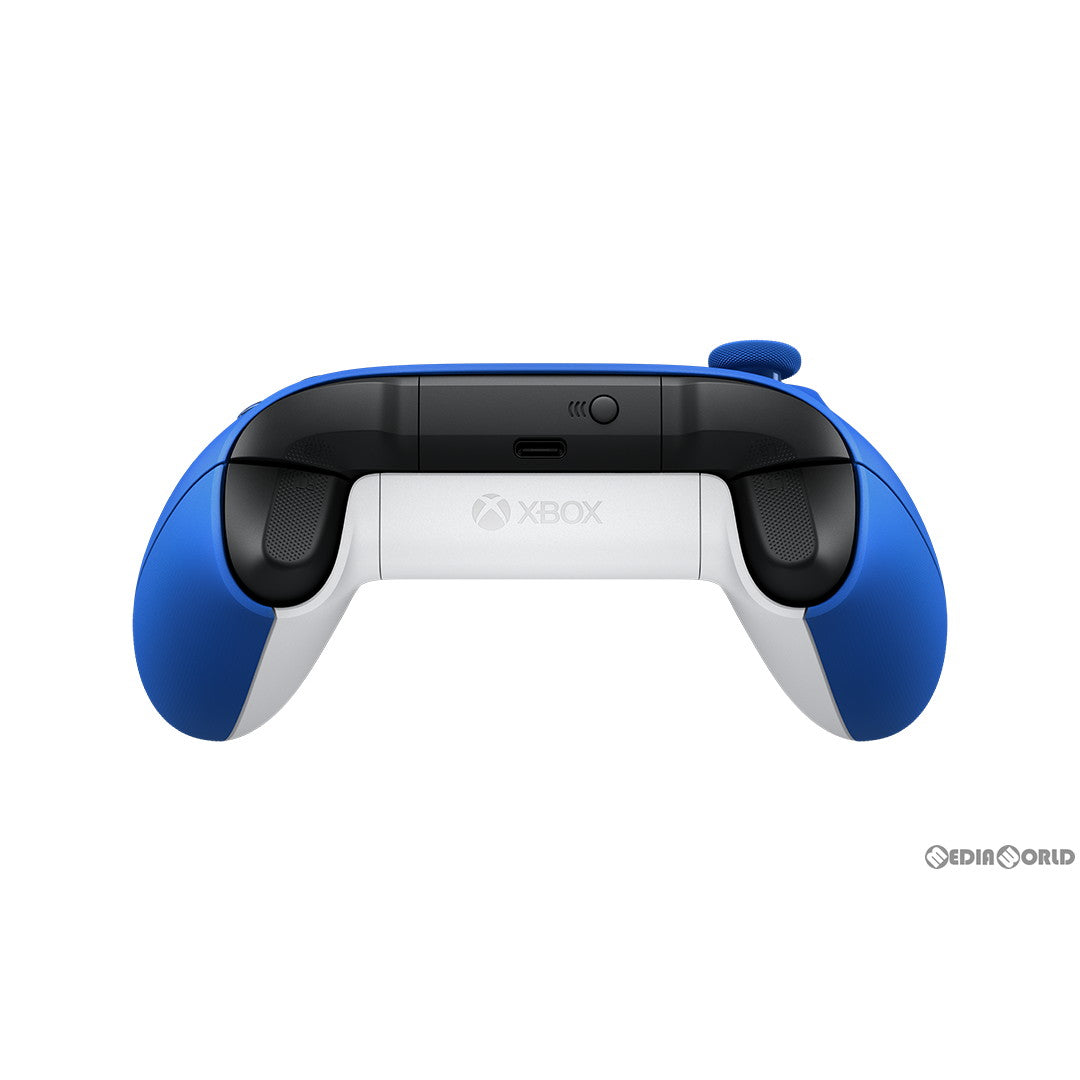 【新品即納】[ACC][XboxX/S] Xbox ワイヤレスコントローラー(ショックブルー) 日本マイクロソフト(QAU-00006)(20230331)