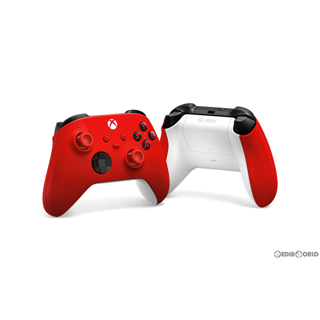 【新品即納】[ACC][XboxX/S] Xbox ワイヤレスコントローラー(パルスレッド) 日本マイクロソフト(QAU-00013)(20230331)