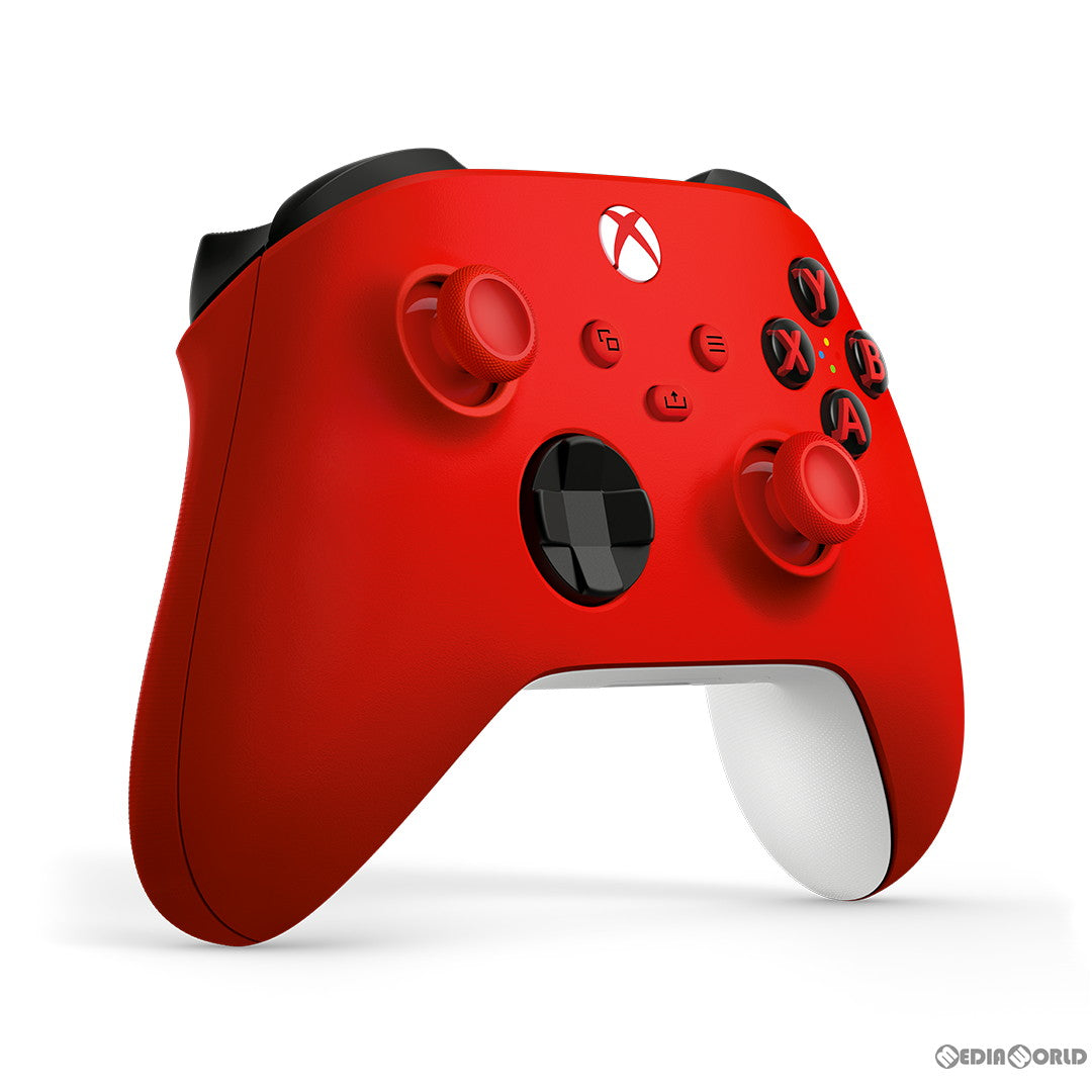 【新品即納】[ACC][XboxX/S] Xbox ワイヤレスコントローラー(パルスレッド) 日本マイクロソフト(QAU-00013)(20230331)
