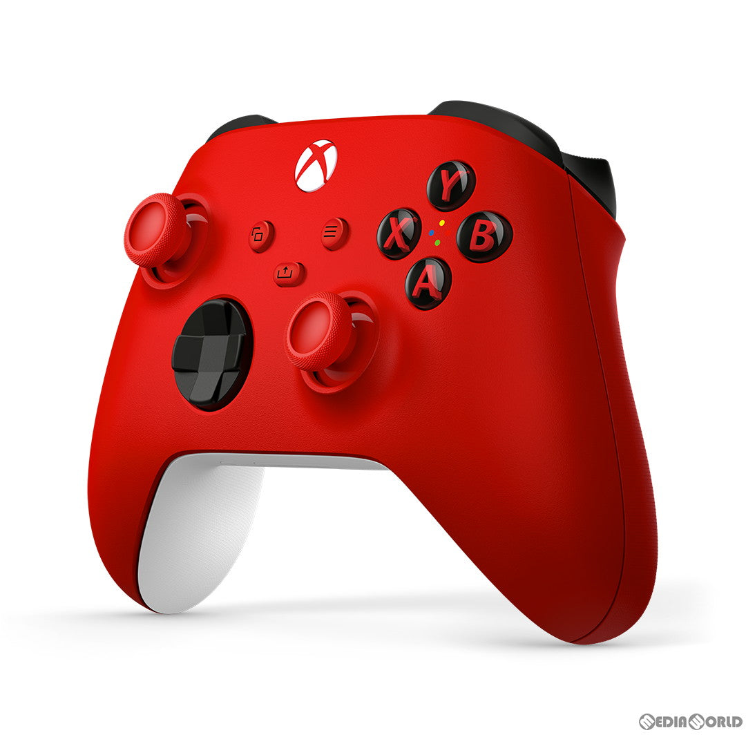 【新品即納】[ACC][XboxX/S] Xbox ワイヤレスコントローラー(パルスレッド) 日本マイクロソフト(QAU-00013)(20230331)