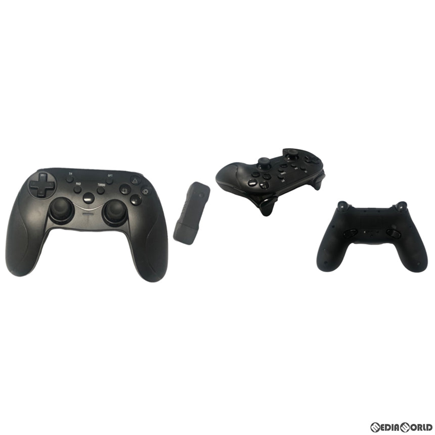 【新品】【お取り寄せ】[ACC][PS4] Windows/PS4/PS3用 ワイヤレスマクロコントローラーTURBO(ターボ) エンジェイド(VTSWXP4BK)(20230630)