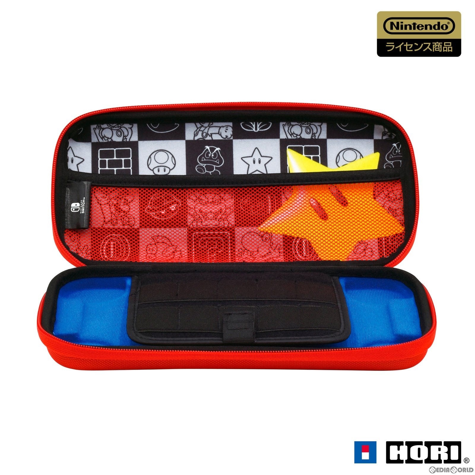 【中古即納】[ACC][Switch] ハイブリッドポーチ for Nintendo Switch(ニンテンドースイッチ) スーパーマリオ 任天堂ライセンス商品 HORI(NSW-161)(20230427)