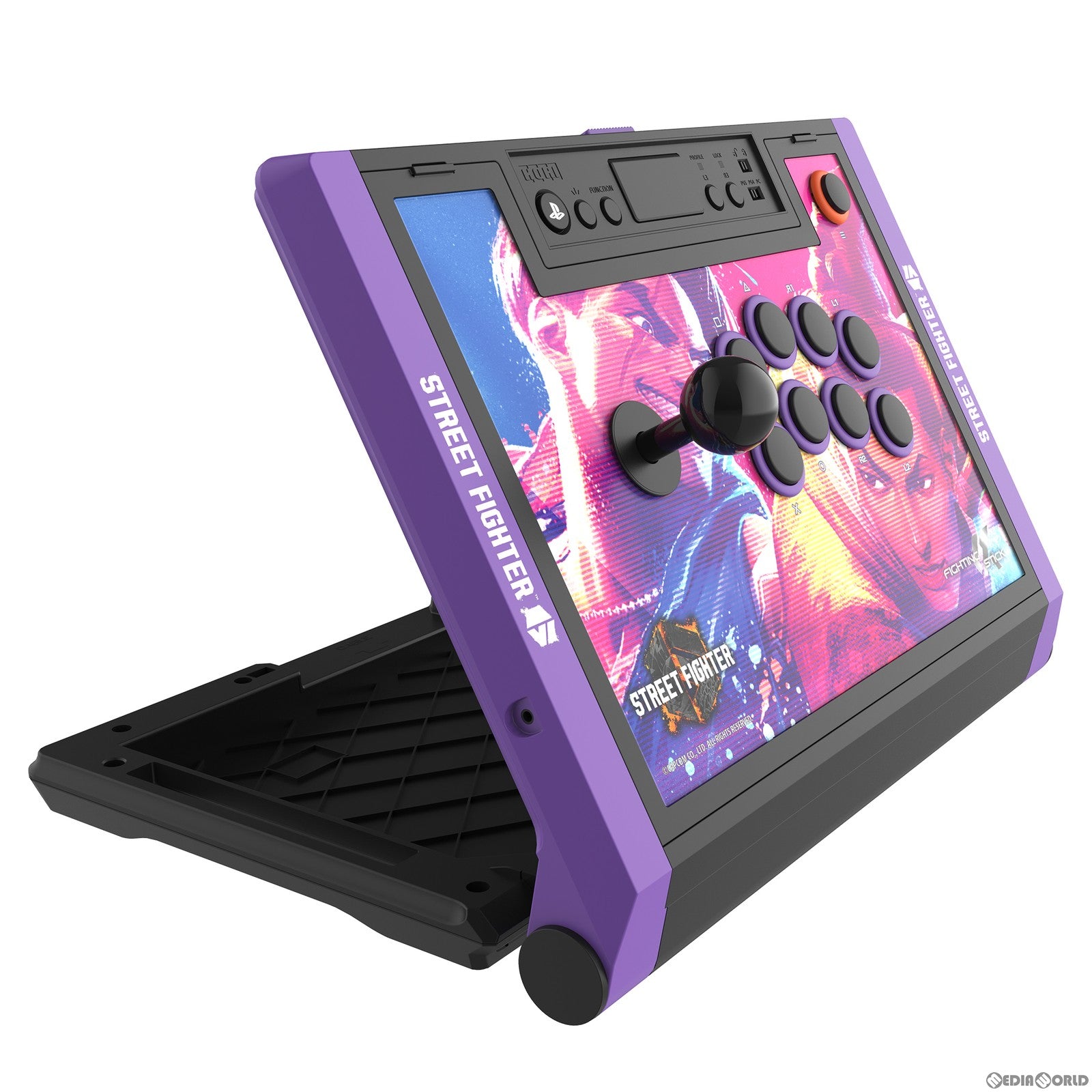 【中古即納】[ACC][PS5] STREET FIGHTER&trade;6(ストリートファイター6) ファイティングスティックα for PlayStation&reg;5/PlayStation&reg;4/PC ソニーライセンス商品 HORI(SPF-033)(20230602)
