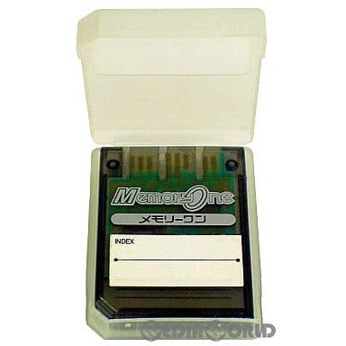 【中古即納】[ACC][PS] PS用 15ブロックメモリーカード メモリーワン クリアブラック ゲームテック(PM0050)(20000706)
