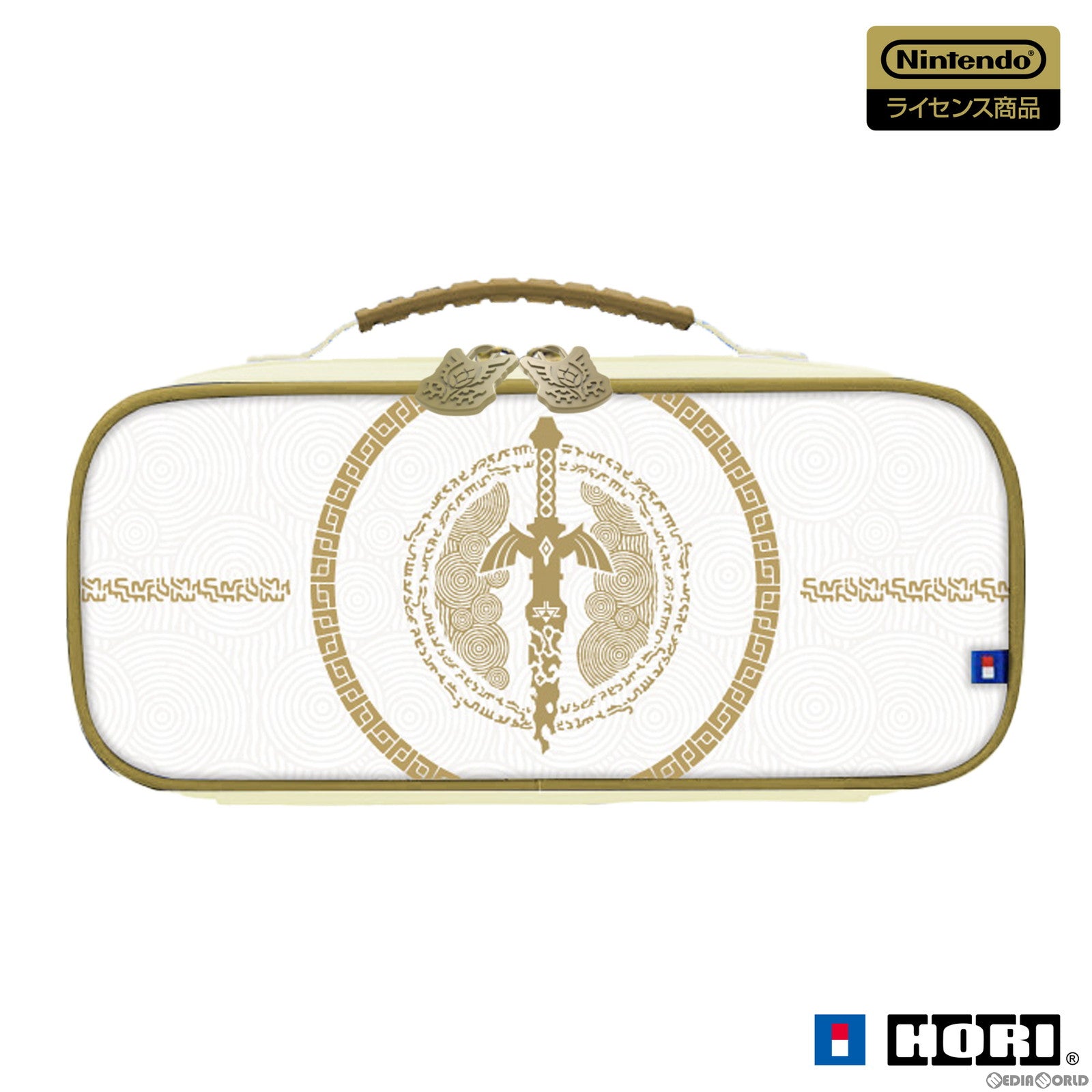 【新品即納】[ACC][Switch] ゼルダの伝説 ティアーズ オブ ザ キングダム ミディアムポーチ for Nintendo Switch(ニンテンドースイッチ) 任天堂ライセンス商品 HORI(NSW-434) (20230727)