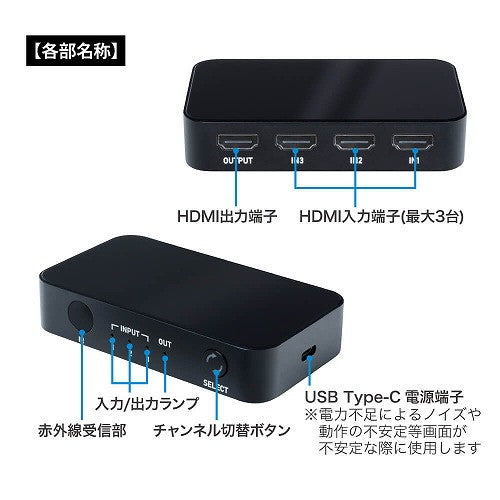 【新品即納】[ACC][PS5] PS5用 HDMIセレクター アンサー(ANS-PSV027) (20230820)