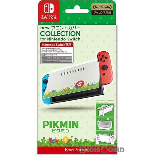 【新品】【お取り寄せ】[ACC][Switch] new フロントカバー COLLECTION for Nintendo Switch(ニンテンドースイッチ) (ピクミン) 任天堂ライセンス商品 キーズファクトリー(CNC-002-1) (20230721)