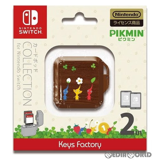 【新品即納】[ACC][Switch] カードポッド COLLECTION for Nintendo Switch(ニンテンドースイッチ) (ピクミン) Type-A 任天堂ライセンス商品 キーズファクトリー(CCP-013-1) (20230721)
