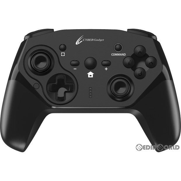 【新品即納】[ACC][Switch] CYBER・ジャイロコントローラー PRO リミテッド 無線タイプ(SWITCH用) (スイッチ用) ブラック サイバーガジェット(CY-NSGPLWL-BK) (20230710)