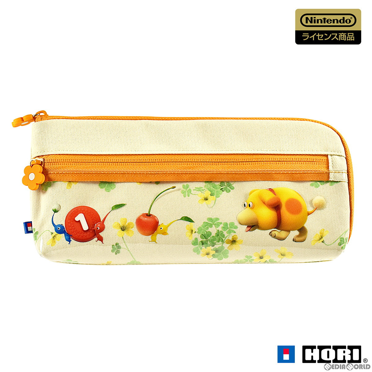 【新品即納】[ACC][Switch] ピクミン4 ハンドポーチ for Nintendo Switch(ニンテンドースイッチ) 任天堂ライセンス商品 HORI(NSW-491) (20230721)