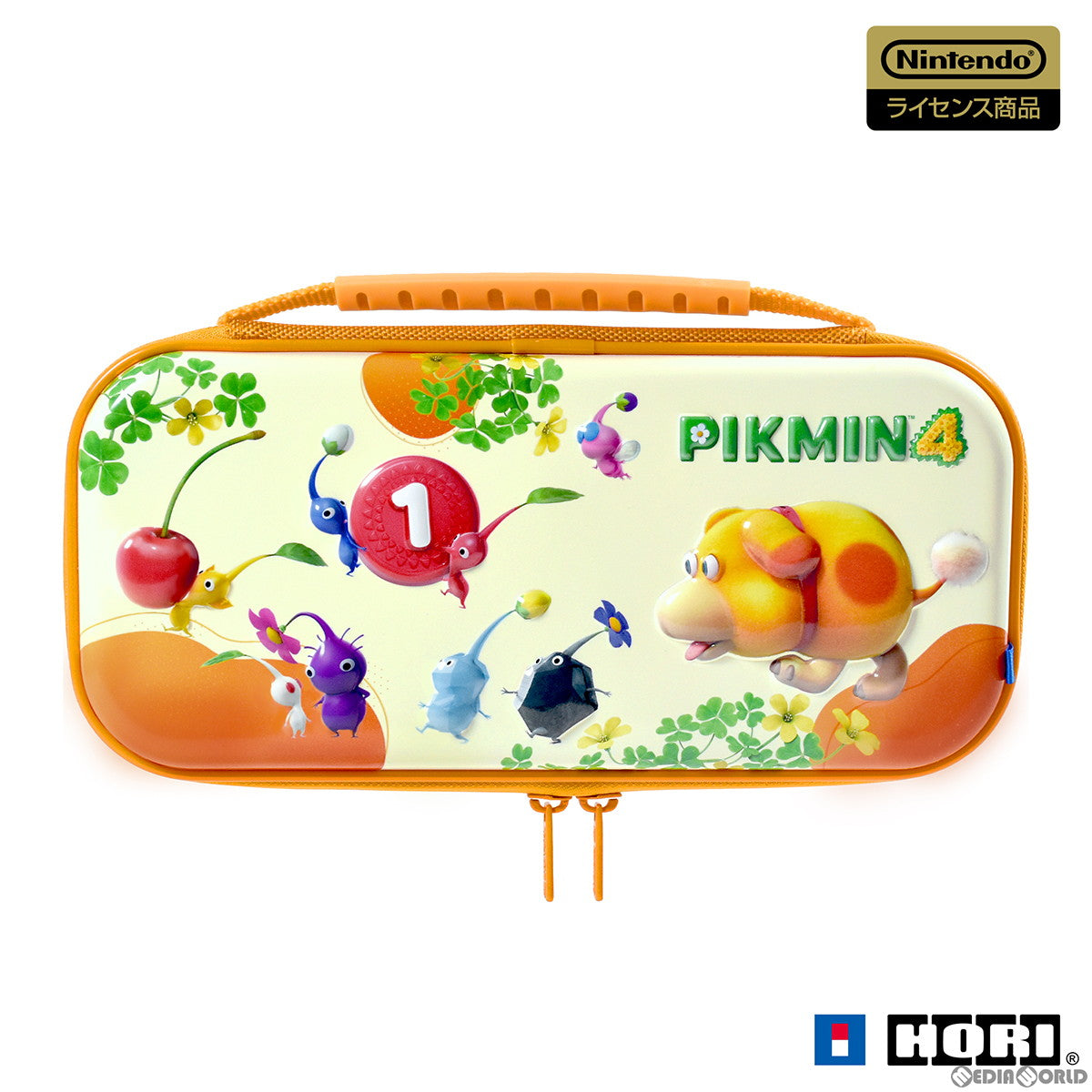 【新品即納】[ACC][Switch] ピクミン4 ハイブリッドポーチ for Nintendo Switch(ニンテンドースイッチ) 任天堂ライセンス商品 HORI(NSW-492) (20230721)