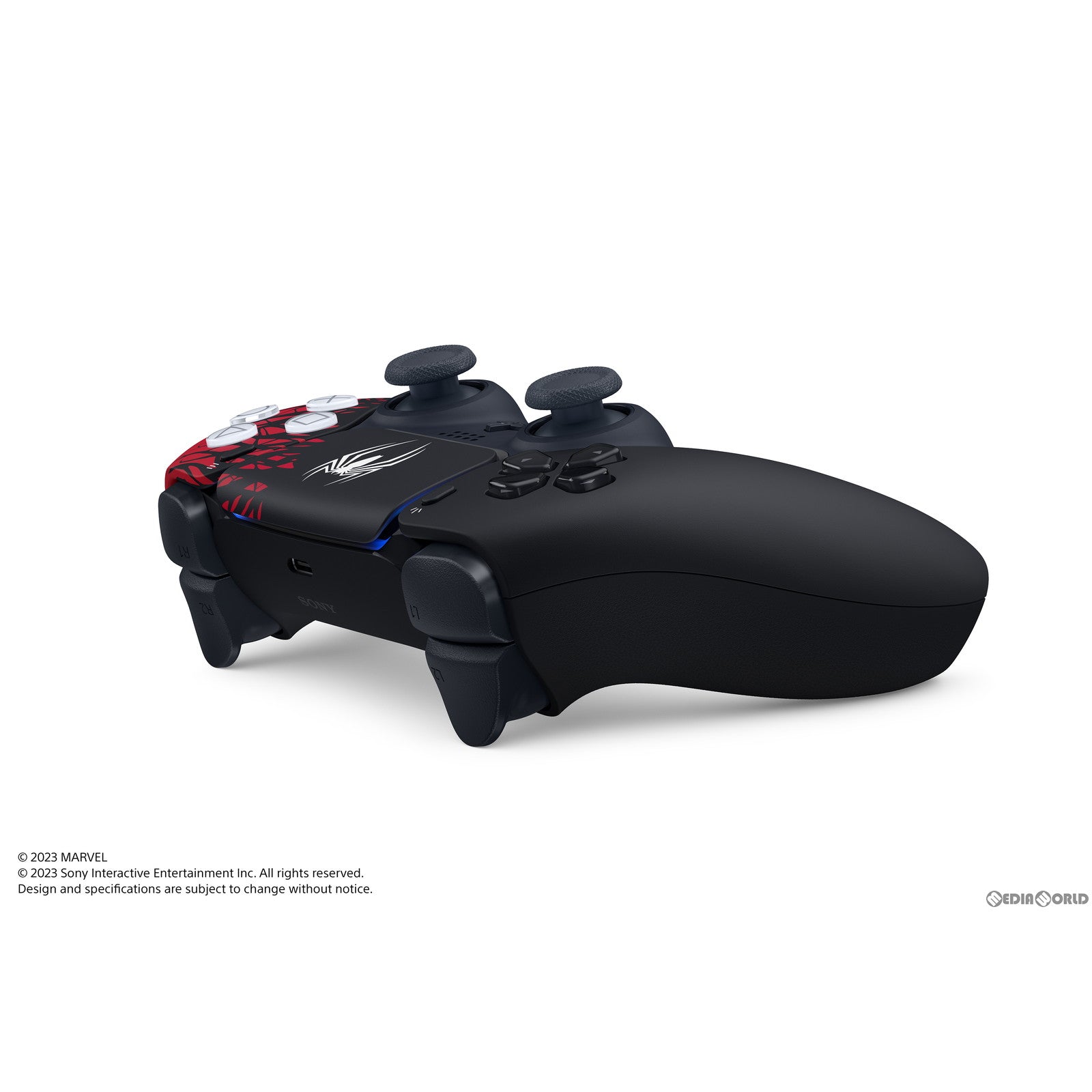 【中古即納】[ACC][PS5] DualSense(デュアルセンス) ワイヤレスコントローラー Marvel's Spider-Man 2 Limited Edition(スパイダーマン2 リミテッドエディション) SIE(CFI-ZCT1JZ2)(20230901)