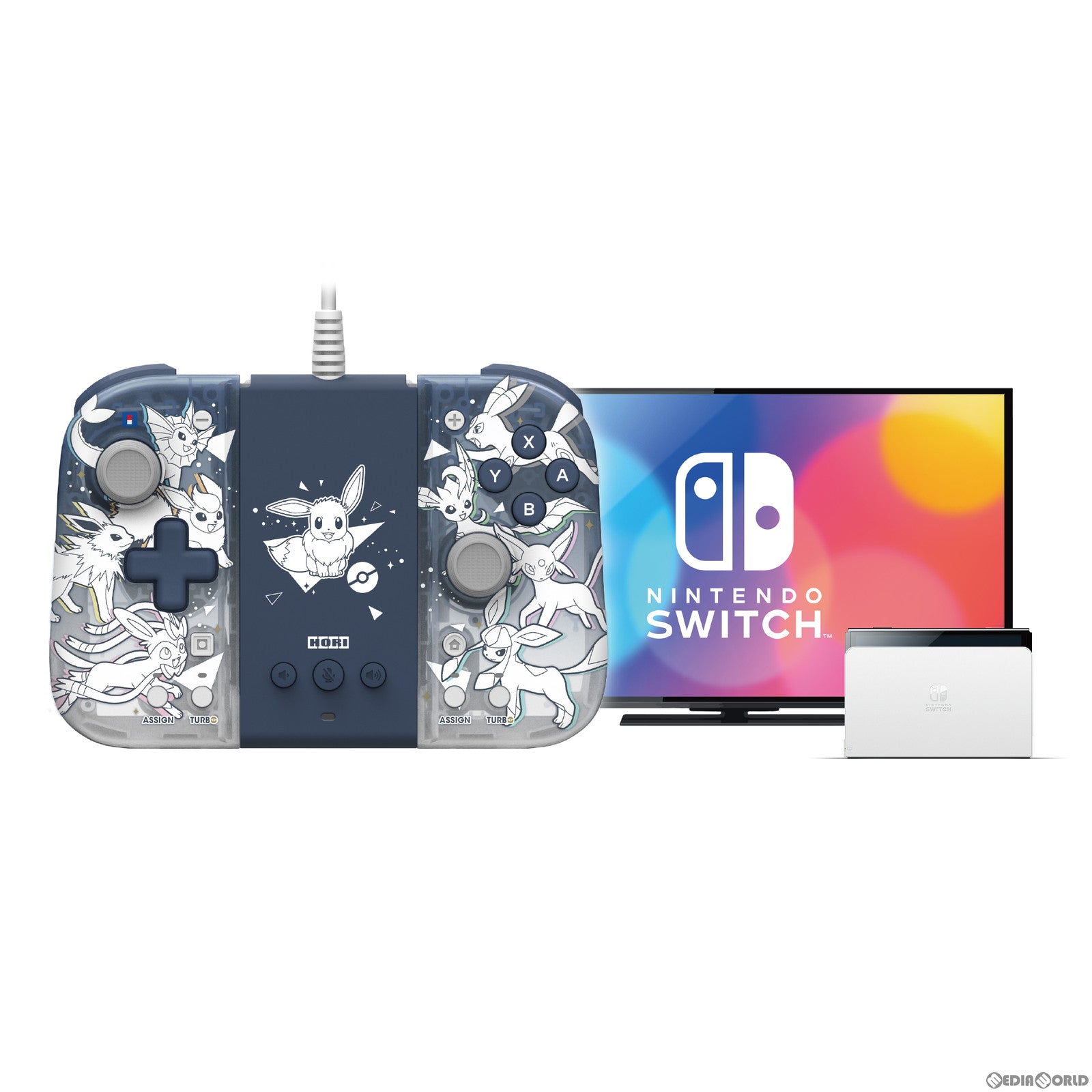 新品即納】[ACC][Switch]ポケットモンスター グリップコントローラー 