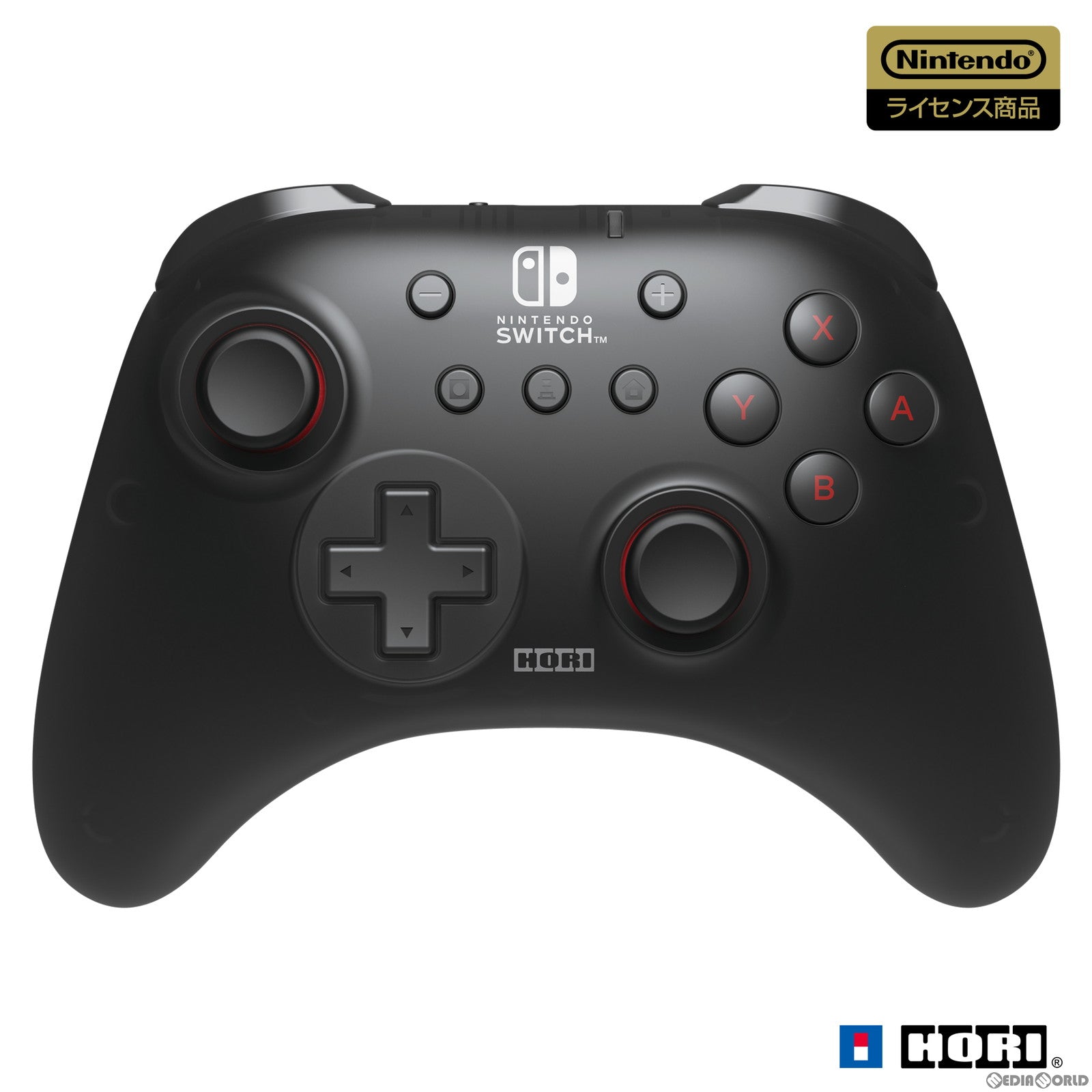 【新品即納】[ACC][Switch] ワイヤレスホリパッド TURBO(ターボ) for Nintendo Switch(ニンテンドースイッチ) 任天堂ライセンス商品 HORI(NSW-461) (20230921)