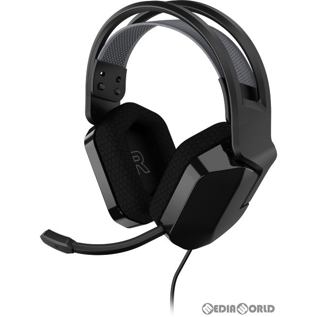 【新品】【お取り寄せ】[ACC][PS5] CYBER・超軽量ゲーミングヘッドセット(PS5/PS4用) ブラック サイバーガジェット(CY-P5ULGHS-BK)(20231220)