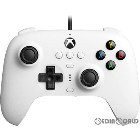 【新品】【お取り寄せ】[ACC][XboxX/S] 8BitDo Ultimate Wired Controller(8ビットドゥ アルティメット ワイヤード コントローラー) for Xbox ホワイト マイクロソフトライセンス商品 サイバーガジェット(CY-8BDUWX-WH)(20230920)