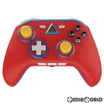 【新品】【お取り寄せ】[ACC][Switch] Switch用(スイッチ用) ワイヤレスコントローラー レッド アローン(ALG-NSWCRD)(20231016)